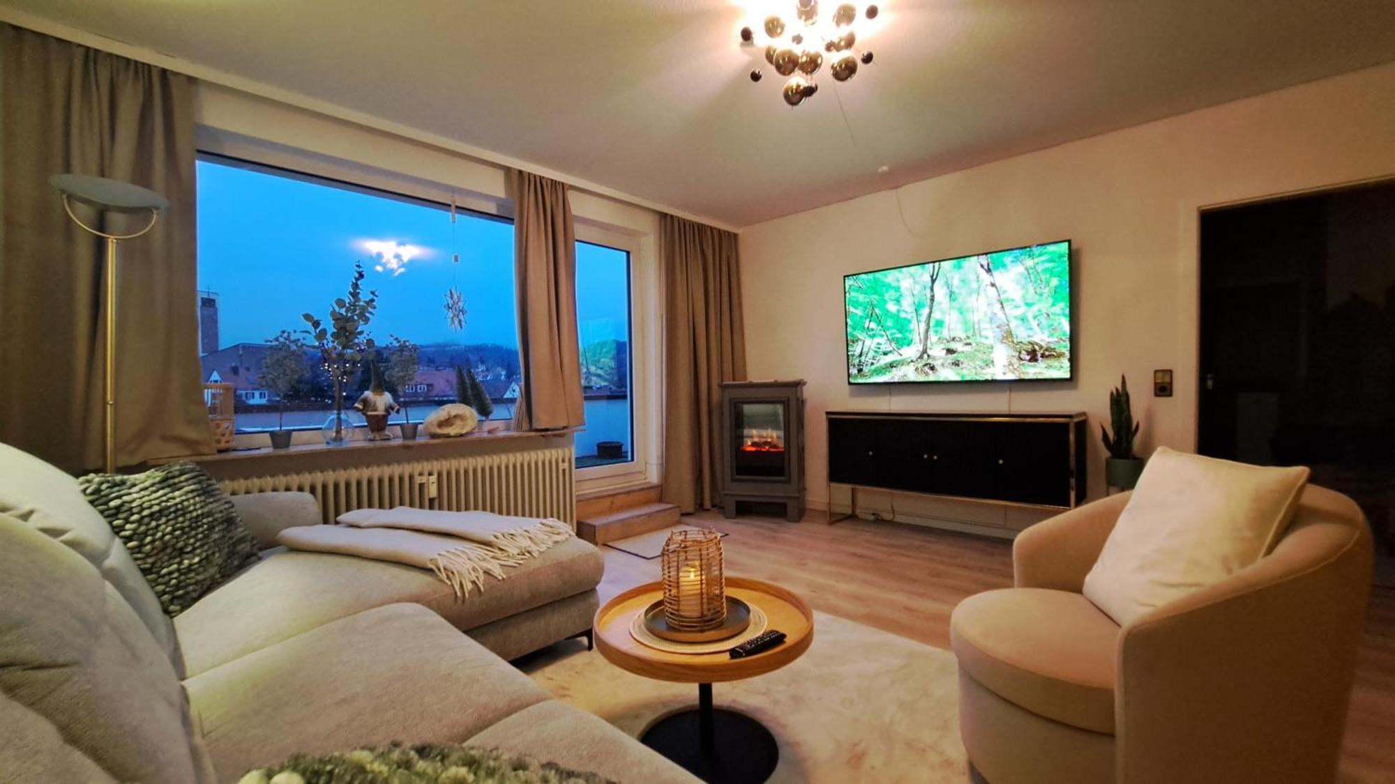 Das Kleine Penthouse Mit Kamin Bad Sachsa Buitenkant foto