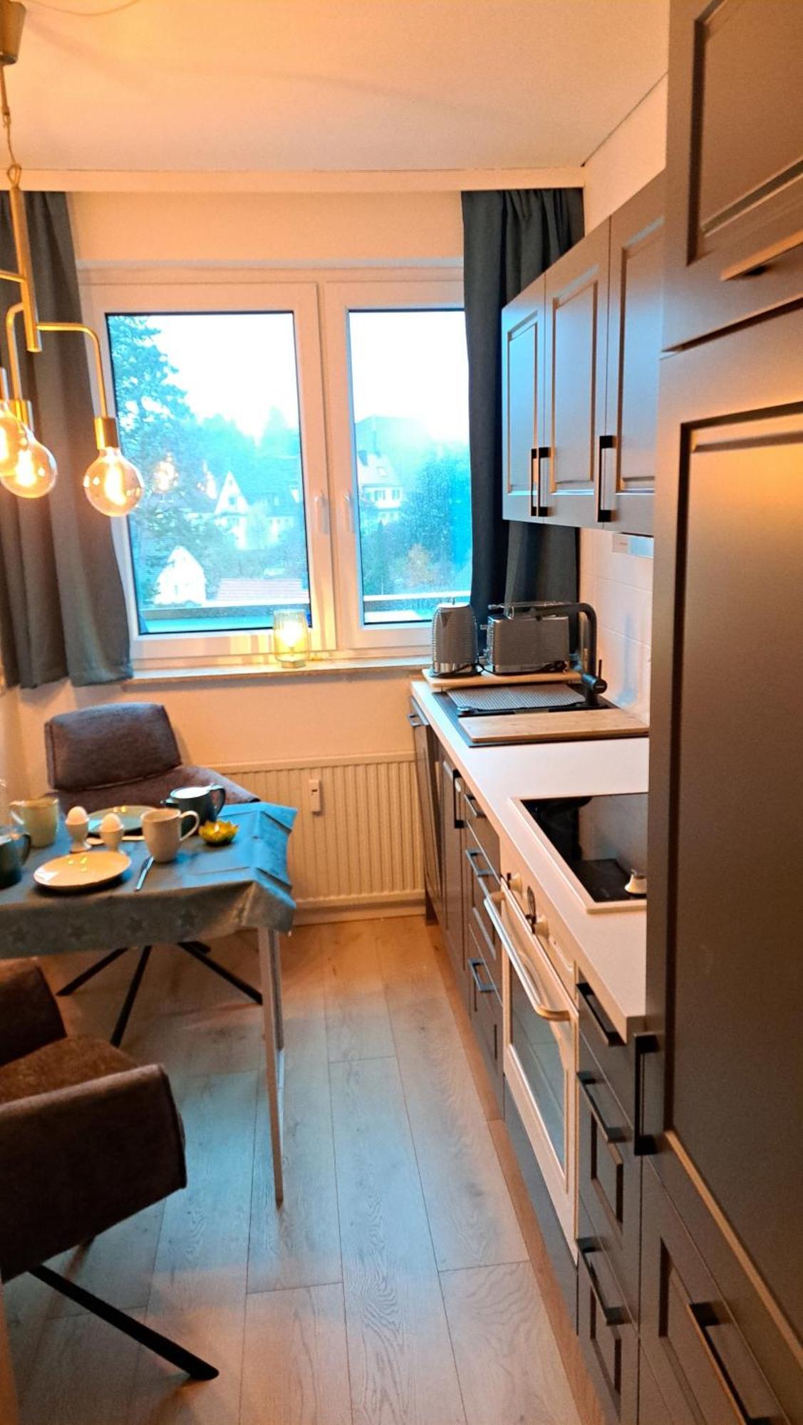 Das Kleine Penthouse Mit Kamin Bad Sachsa Buitenkant foto