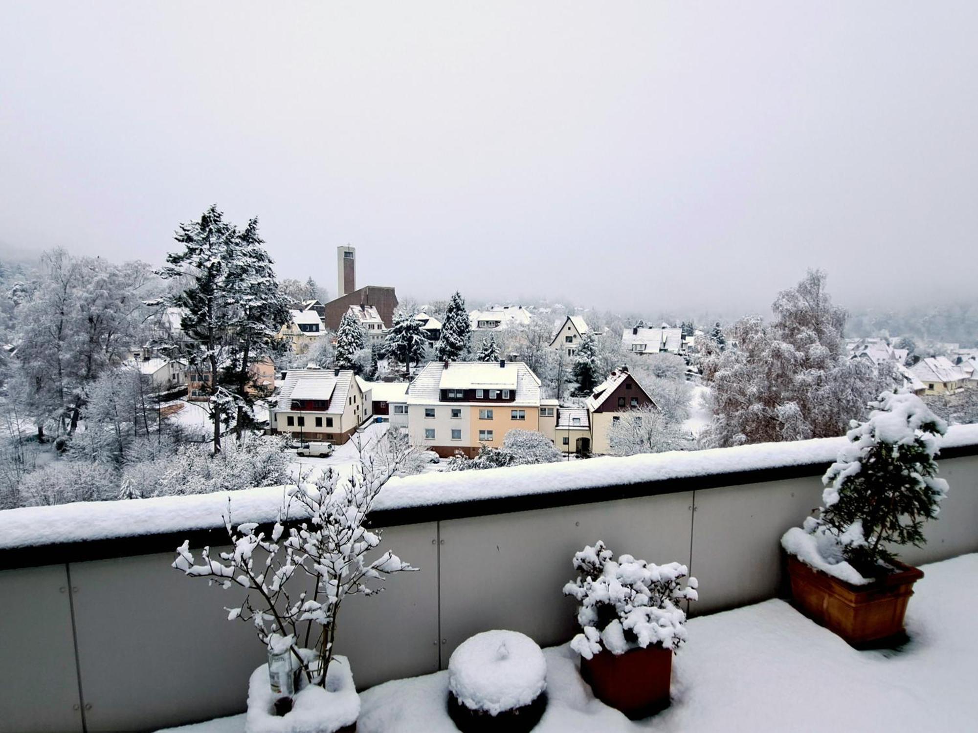 Das Kleine Penthouse Mit Kamin Appartement Bad Sachsa Buitenkant foto