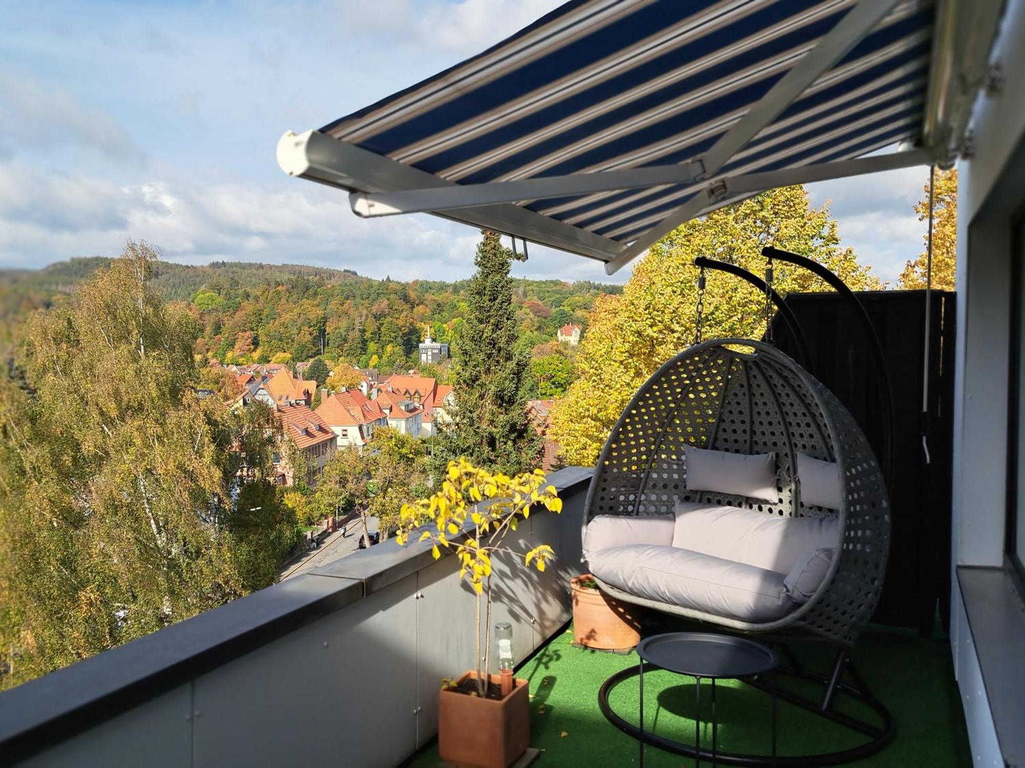 Das Kleine Penthouse Mit Kamin Appartement Bad Sachsa Buitenkant foto